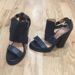 Jeffrey Campbell block heel last Ibiza